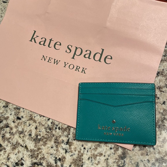 Kate Spade Staci Saffiano Leather Card Holder - Picture 4 of 4